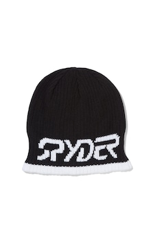 Spyder Spyder Logo Hat Erkek Siyah Bere 10011 Spyder Spyder Logo Hat Erkek Siyah Bere 10011