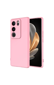Zore Vivo V29 5g Kılıf Omsy Mara Lansman Kapak - Pembe Zore Vivo V29 5g Kılıf Omsy Mara Lansman Kapak - Pembe