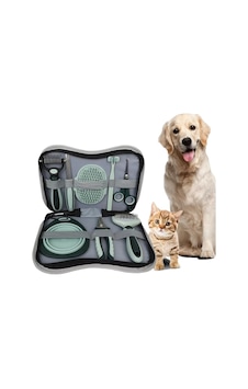 8 Parça Evcil Hayvan Tarak Makas Seti Kedi Ve Köpek Bakım Makası Banyo Fırçası Su Kasesi - 788894690 8 Parça Evcil Hayvan Tarak Makas Seti Kedi Ve Köpek Bakım Makası Banyo Fırçası Su Kasesi - 788894690