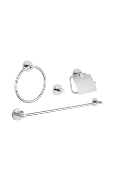 Grohe Essentials 4'Ü Bir Arada Banyo Aksesuar Seti 40776001