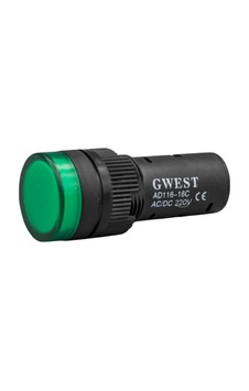 Gwest 16 - Y Led Sinyal 220v. Ac-dc Yeşil 20 Adet Gwest 16 - Y Led Sinyal 220v. Ac-dc Yeşil 20 Adet