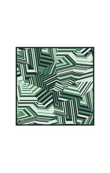 Arancia Yeşil 90x90 İpek Twill Eşarp Yeşil Yeşil Arancia Yeşil 90x90 İpek Twill Eşarp Yeşil Yeşil