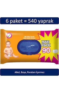 Fresh'N Soft Islak Havlu Mendil 6 X 90'Lı Fresh'N Soft Islak Havlu Mendil 6 X 90'Lı