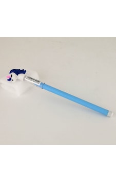 Unicorn Başlıklı Yumurtlayan Kalem Mavi