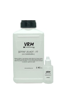 VRM Fırça Tipi Şeffaf Polyester Jelkot 1 KG VRM Fırça Tipi Şeffaf Polyester Jelkot 1 KG