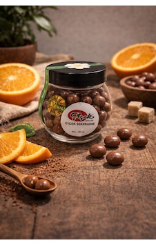 Portakallı Sütlü Çikolata Draje 100 Gr