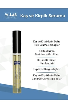 W-Lab Cosmetics Kaş Kirpik Serumu 10 ML W-Lab Cosmetics Kaş Kirpik Serumu 10 ML