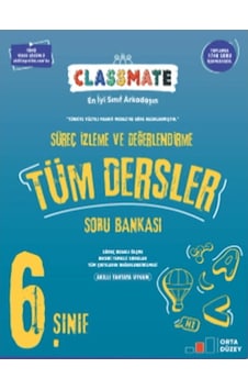 Okyanus Yayınları 6. Sınıf Classmate Tüm Dersler Soru Bankası Okyanus Yayınları 6. Sınıf Classmate Tüm Dersler Soru Bankası