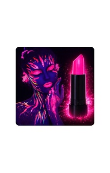 Jenerik Uv Neon Pembe Ruj Karanlıkta Parlayan Makyaj Boyası Diğer Jenerik Uv Neon Pembe Ruj Karanlıkta Parlayan Makyaj Boyası Diğer