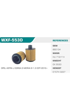 WINKEL WXF-553D Yağ Filtresi 500 X 14- Linea Egea Doblo 10- Fiorino 09- Freemont 11- Bravo Grande Punto 05- Yağ Filtresi 37877991 WINKEL WXF-553D Yağ Filtresi 500 X 14- Linea Egea Doblo 10- Fiorino 09- Freemont 11- Bravo Grande Punto 05- Yağ Filtresi 37877991