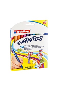 Edding Funtasticks 12 Renk Keçeli Kalem Seti