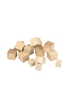 Mas Mileo 20x20x20 Mm Ahşap Küp 20"li Natural 1838