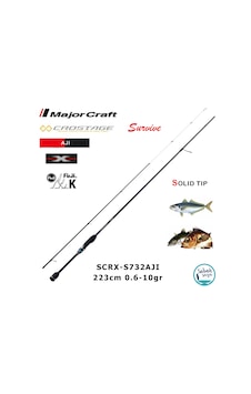 Major Craft Crostage Survive Scrx-s732ajı Solid 2.23mt 0.6-10gr 2p Lrf Kamış Major Craft Crostage Survive Scrx-s732ajı Solid 2.23mt 0.6-10gr 2p Lrf Kamış