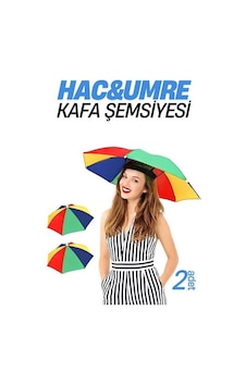 Zenvac Hac Umre Kafa Şemsiyesi Güneş Koruma Şemsiyesi 2 Adet Zenvac29 Zenvac Hac Umre Kafa Şemsiyesi Güneş Koruma Şemsiyesi 2 Adet Zenvac29