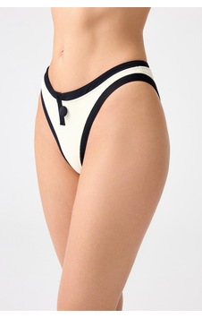 Los Ojos X Melodi Krem-siyah Brezilya Modeli Bikini Altı Vintage Bottom Krem-siyah Los Ojos X Melodi Krem-siyah Brezilya Modeli Bikini Altı Vintage Bottom Krem-siyah