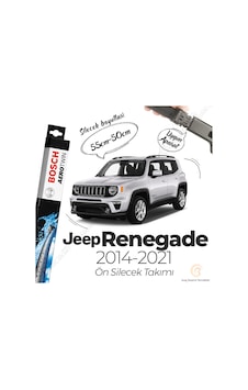 Jeep Renegade Muz Silecek Takımı 2014-2021 Bosch Aerotwin Jeep Renegade Muz Silecek Takımı 2014-2021 Bosch Aerotwin