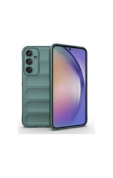 Galaxy A35 Kılıf Esnek Tpu Oyuklu Arka Yüzey Tasarımlı Zore Etnik Silikon Kapak Koyu Yeşil Galaxy A35 Kılıf Esnek Tpu Oyuklu Arka Yüzey Tasarımlı Zore Etnik Silikon Kapak Koyu Yeşil