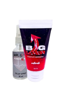 Big Lover Geliştirme Kremi 50 ML + Mr Love 30 ML