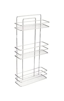 Decorev 5929 Şampuanlık Kristal Lamalı Üç Katlı Krom Çok Renkli