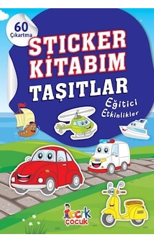 Sticker Kitabım - Taşıtlar - Eğitici Etkinlikler - 60 Çıkartma- Bıcırık Yayınları Sticker Kitabım - Taşıtlar - Eğitici Etkinlikler - 60 Çıkartma- Bıcırık Yayınları