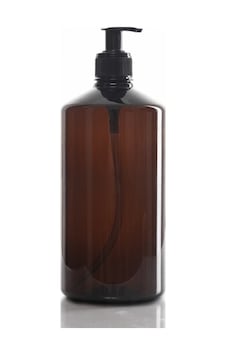 Amber Renkli Pet Şampuan Şişesi 1 L 105 Adet