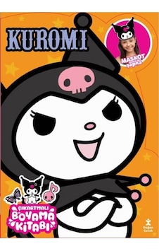 Kuromi - Çıkartmalı Boyama Kitabı - Maskot Şapka Kuromi - Çıkartmalı Boyama Kitabı - Maskot Şapka