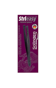 Strleasy 6209 Solıngen Siyah Çelik Cımbız - Düz Uç Strleasy 6209 Solıngen Siyah Çelik Cımbız - Düz Uç