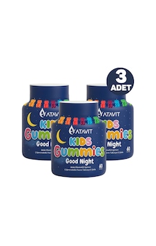 Atavit Kids Good Night 60 Gummies 3 Adet