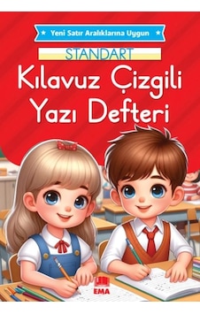 Standart Kılavuz Çizgili Yazı Defteri Standart Kılavuz Çizgili Yazı Defteri