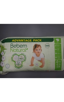 Bebem Natural Maxi 4 Numara Fırsat Paketi 52'li Bebem Natural Maxi 4 Numara Fırsat Paketi 52'li