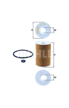Mahle-knecht-behr Ox1351d Yağ Filtresi A Class W168 9704 Vaneo W414 02 04 33215mr Mahle-knecht-behr Ox1351d Yağ Filtresi A Class W168 9704 Vaneo W414 02 04 33215mr