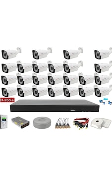 24'Lü Cenova 2Mp Ahd Full Set+Harddisk Güvenlik Kamerası