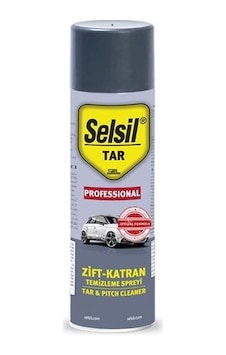 Selsil Tar Cleaner Zift ve Katran Temizleyici Sprey 500 ML Selsil Tar Cleaner Zift ve Katran Temizleyici Sprey 500 ML
