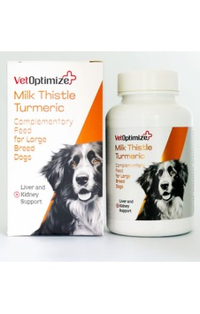 Vetoptimize Milk Thistle Turmeric Köpek Karaciğer Takviyesi 45 Tablet Yüksek Alt/ast Enzimi, Karaciğer Yağlanması, Toksin Temizleyici & Zerdeçal Desteği Vetoptimize Milk Thistle Turmeric Köpek Karaciğer Takviyesi 45 Tablet Yüksek Alt/ast Enzimi, Karaciğer Yağlanması, Toksin Temizleyici & Zerdeçal Desteği