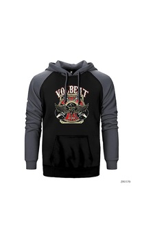 Volbeat Kırmızı Renk Reglan Kol Sweatshirt / Hoodie Volbeat Kırmızı Renk Reglan Kol Sweatshirt / Hoodie