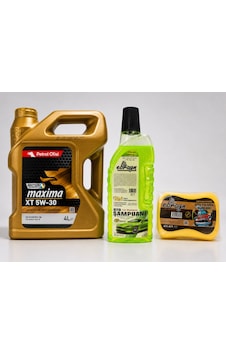 Petrol Ofisi Maxima XT 5W-30 Motor Yağı 4 L + Oto Şampuan 1000 ML + Yıkama Süngeri Petrol Ofisi Maxima XT 5W-30 Motor Yağı 4 L + Oto Şampuan 1000 ML + Yıkama Süngeri