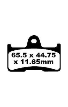 Ebc Fa344r Cf Moto Cf550 Atv Fren Balatası Uyumlu Ebc Fa344r Cf Moto Cf550 Atv Fren Balatası Uyumlu