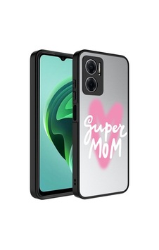 Xiaomi Redmi 10 5g Kılıf Aynalı Desenli Kamera Korumalı Parlak Zore Mirror Kapak Süper Anne Xiaomi Redmi 10 5g Kılıf Aynalı Desenli Kamera Korumalı Parlak Zore Mirror Kapak Süper Anne