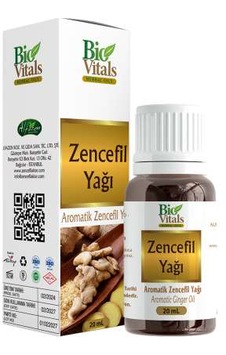 Bio Vitals Zencefil Yağı 20 Cc. X 2 Adet Bio Vitals Zencefil Yağı 20 Cc. X 2 Adet