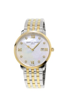 Frederique Constant Slimline Midsize FC-220MPWD3S3B Kadın Kol Saati Frederique Constant Slimline Midsize FC-220MPWD3S3B Kadın Kol Saati