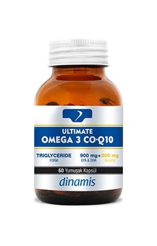 Dinamis Ultimate Omega 3 Co-q10 60 Softgel Kapsül Dinamis Ultimate Omega 3 Co-q10 60 Softgel Kapsül