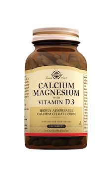 Solgar Calcium Magnesium With Vitamin D3 150 Tablet Kalsiyum Magnezyum Magnesyum D3