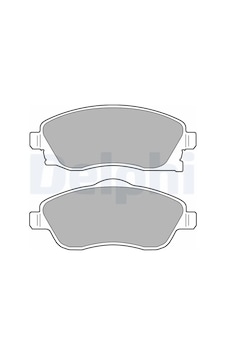 Opel Corsa C On Fren Balatasi 1.4 Twinport 2004-2006 Delphı Lp1676 Opel Corsa C On Fren Balatasi 1.4 Twinport 2004-2006 Delphı Lp1676