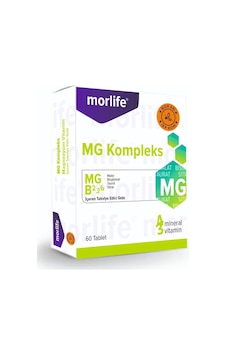 Morlife Magnezyum Kompleks 60 Tablet Morlife Magnezyum Kompleks 60 Tablet