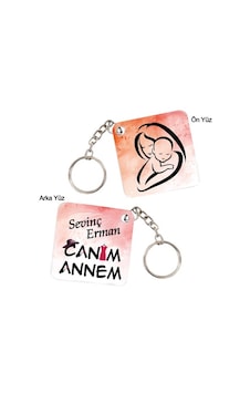 Anneler Günü Canım Annem İsimli Anahtarlık Anneler Günü Canım Annem İsimli Anahtarlık