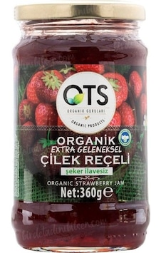 Ots Organik Çilek Reçeli Ots Organik Çilek Reçeli