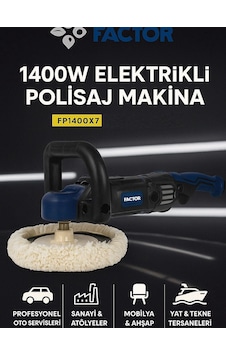 Factor Fp1400x7 1400w Elektrikli Polisaj Makinesi