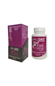 Allday 1 Brewers Yeast Kedi için Tablet 75 G Allday 1 Brewers Yeast Kedi için Tablet 75 G
