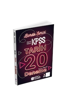 Eğit Akademi 2026 Kpss Tarih Bordo 20 Deneme Çözümlü Eğit Akademi 2026 Kpss Tarih Bordo 20 Deneme Çözümlü
