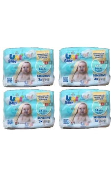 Uni Baby Aktif Sensitive Islak Mendil 12 X 52'Li Uni Baby Aktif Sensitive Islak Mendil 12 X 52'Li